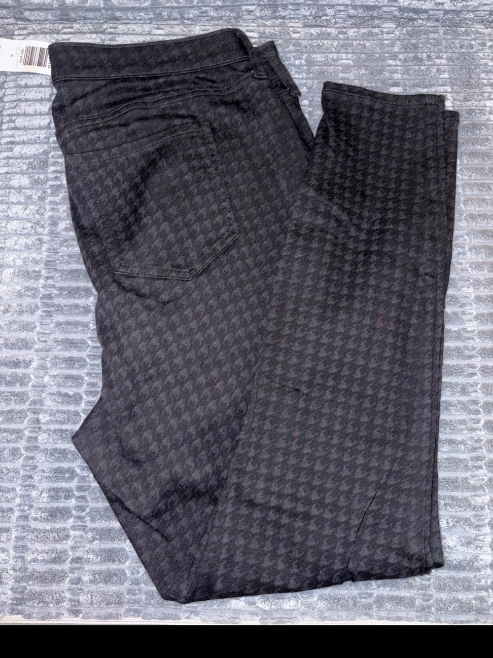 Torrid Sky High Black Skinny Houndstooth Pants 14